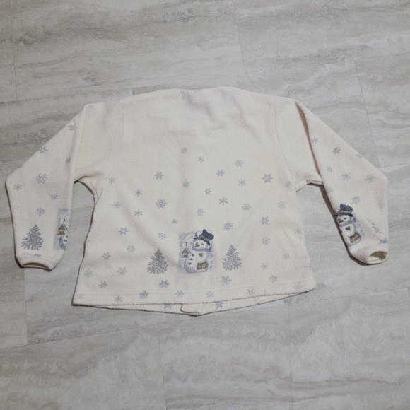 Vintage Artisans Sunchein Designs Winter Graphic Button Up Sweater Approx. M - Picture 9 of 9